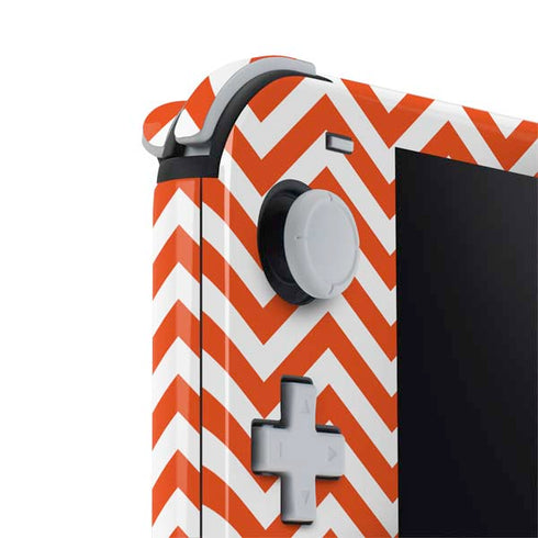Oklahoma State University Chevron Print Nintendo Switch Lite Skin